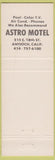 Matchbook Cover - Holiday Lodge Motel Antioch CA