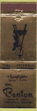 Matchbook Cover - Hotel Benton Corvallis OR