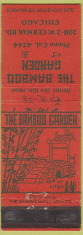 Matchbook Cover - Bamboo Garden Chicago IL Chinese Restaurant