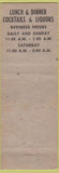 Matchbook Cover - Tai Dong Chinese Restaurant Chicago IL