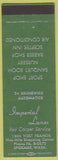 Matchbook Cover - Imperial Lanes Bowling Spokane WA Brunswick
