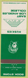 Matchbook Cover - East Los Angeles College Huskies CA