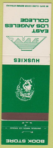 Matchbook Cover - East Los Angeles College Huskies CA
