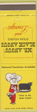 Matchbook Cover - Mr Angus Black Angus Steak House