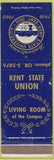 Matchbook Cover - Kent State Union University 1960