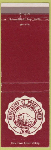 Matchbook Cover - University of Puget Sound