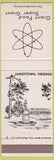 Matchbook Cover - Giant Food Grocery Store Jamestown VA