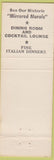 Matchbook Cover - El Dorado Hotel Sonoma CA purple WEAR