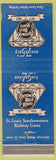 Matchbook Cover - Cotton Belt Railroad ST Louis Southwestern 1952