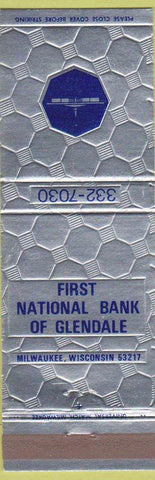 Matchbook Cover - First National Bank Glendale Milwaukee WI