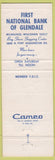 Matchbook Cover - First National Bank Glendale Milwaukee WI