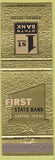 Matchbook Cover - 1st State Bank Kerens TX