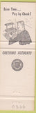 Matchbook Cover - 1st State Bank Kerens TX