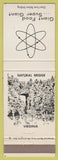 Matchbook Cover - Giant Food Grocery Store Natural Bridge VA