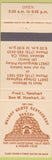 Matchbook Cover - Walnut Grover Restaurant Bakery San Juan Capistrano CA