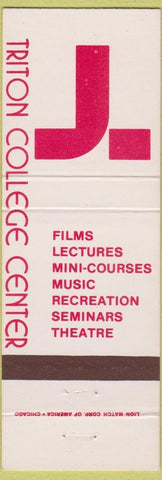 Matchbook Cover - Trinton College Center