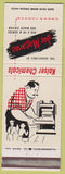Matchbook Cover - Kaiser Chemicals Joe Magarac Oakland CA Akron OH 1954