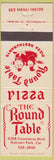 Matchbook Cover - Round Table Pizza Rohnert Park CA