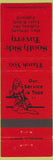 Matchbook Cover - South Side Tavern Gallatin MO girlie