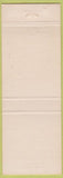 Matchbook Cover - Chinese Inn Menlo Park CA yellow