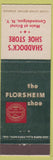Matchbook Cover - Florsheim Shoes Shaddock's Canandaigua NY
