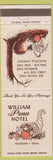 Matchbook Cover - William Penn Hotel Houston TX