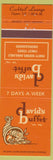 Matchbook Cover - David's Buffet Evendale OH