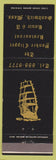 Matchbook Cover - Yankee Clipper Restaurant Sandwich MA