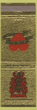 Matchbook Cover - Curtis Hotels Hickory Charlotte NC Spartanburg Greenville SC