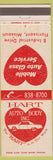 Matchbook Cover - Hart Auto Body Florissant MO