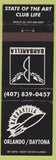 Matchbook Cover - Barbarella Orlando Daytona FL Nite Club