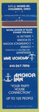 Matchbook Cover - Anchor Inn Columbus OH