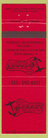 Matchbook Cover - The Galley Restaurant Long Beach CA