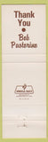 Matchbook Cover - Pastorino's Brittany Inn Walnut Creek CA