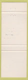 Matchbook Cover - Dan's Pizza Canada green