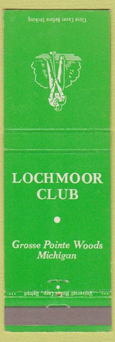 Matchbook Cover - Lochmoor Club Grosse Pointe Woods MI