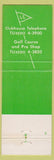 Matchbook Cover - Lochmoor Club Grosse Pointe Woods MI