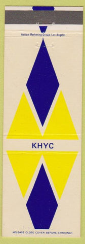 Matchbook Cover - KHYC King Harbor Yacht Club Redondo Beach CA