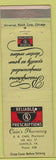 Matchbook Cover - Cain's Pharmacy Drugs Danville PA WEAR
