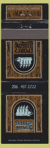 Matchbook Cover - Harbor Master Restaurant Port Ludlow WA