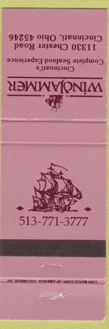 Matchbook Cover - Windjammer Cincinnati OH
