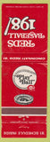 Matchbook Cover - 1981 Cincinnati Reds Schedule WEAR