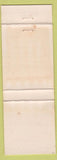 Matchbook Cover - Texan Motel Raton NM WEAR