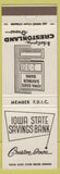 Matchbook Cover - Iowa State Savings Bank Creston IA