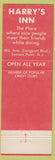 Matchbook Cover - Harry's Somers Point NJ