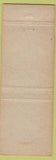 Matchbook Cover - First National Bank Fairbury NE