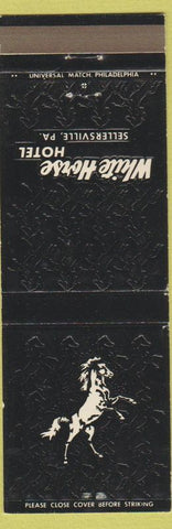 Matchbook Cover - White Horse Hotel Sellersville PA