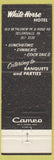 Matchbook Cover - White Horse Hotel Sellersville PA