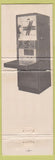 Matchbook Cover - Multisonics Computer? San Ramon CA