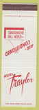 Matchbook Cover - Hotel Traylor Allentown PA